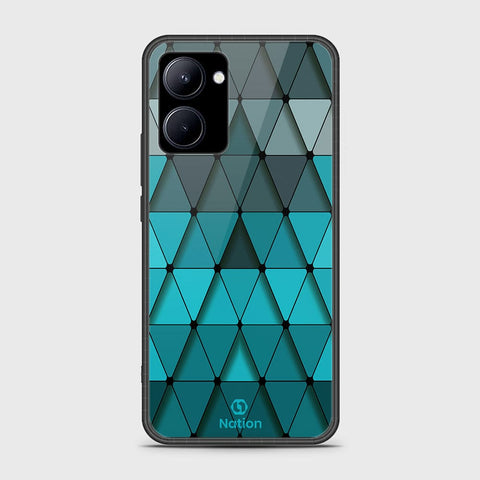 Realme C33 Cover- Onation Pyramid Series - HQ Ultra Shine Premium Infinity Glass Soft Silicon Borders Case