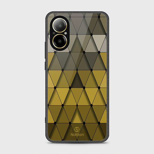 Realme C67 4G Cover- Onation Pyramid Series - HQ Ultra Shine Premium Infinity Glass Soft Silicon Borders Case