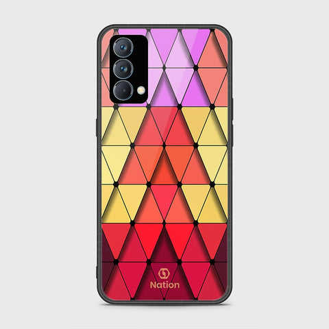 Realme GT Master Cover- Onation Pyramid Series - HQ Ultra Shine Premium Infinity Glass Soft Silicon Borders Case