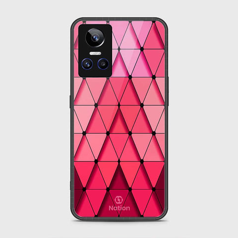 Realme GT Neo 3 Cover- Onation Pyramid Series - HQ Ultra Shine Premium Infinity Glass Soft Silicon Borders Case