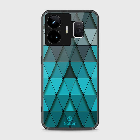 Realme GT Neo 5 Cover- Onation Pyramid Series - HQ Ultra Shine Premium Infinity Glass Soft Silicon Borders Case