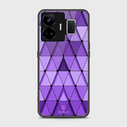 Realme GT Neo 5 Cover- Onation Pyramid Series - HQ Ultra Shine Premium Infinity Glass Soft Silicon Borders Case