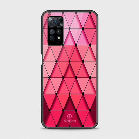 Xiaomi Redmi Note 11E Pro Cover- Onation Pyramid Series - HQ Ultra Shine Premium Infinity Glass Soft Silicon Borders Case