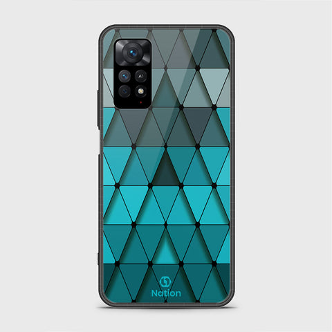 Xiaomi Redmi Note 11E Pro Cover- Onation Pyramid Series - HQ Ultra Shine Premium Infinity Glass Soft Silicon Borders Case