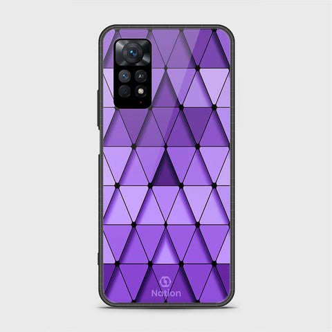 Xiaomi Redmi Note 11E Pro Cover- Onation Pyramid Series - HQ Ultra Shine Premium Infinity Glass Soft Silicon Borders Case