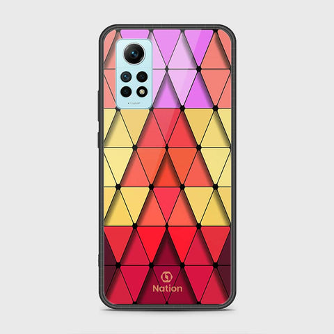 Xiaomi Redmi Note 12 Pro 4G Cover- Onation Pyramid Series - HQ Ultra Shine Premium Infinity Glass Soft Silicon Borders Case