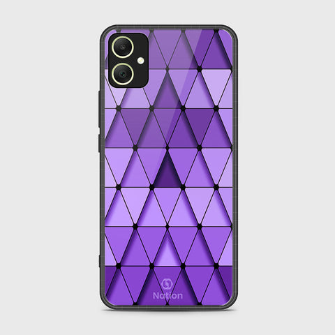 Samsung Galaxy A05 Cover- Onation Pyramid Series - HQ Ultra Shine Premium Infinity Glass Soft Silicon Borders Case