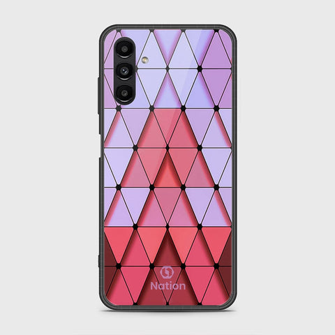Samsung Galaxy A13 5G Cover- Onation Pyramid Series - HQ Ultra Shine Premium Infinity Glass Soft Silicon Borders Case