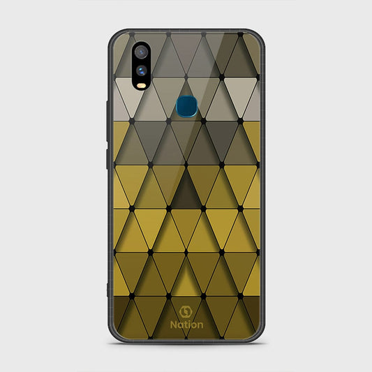Vivo Y11 2019 Cover- Onation Pyramid Series - HQ Ultra Shine Premium Infinity Glass Soft Silicon Borders Case