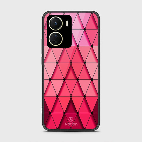 Vivo Y35 5G Cover- Onation Pyramid Series - HQ Ultra Shine Premium Infinity Glass Soft Silicon Borders Case
