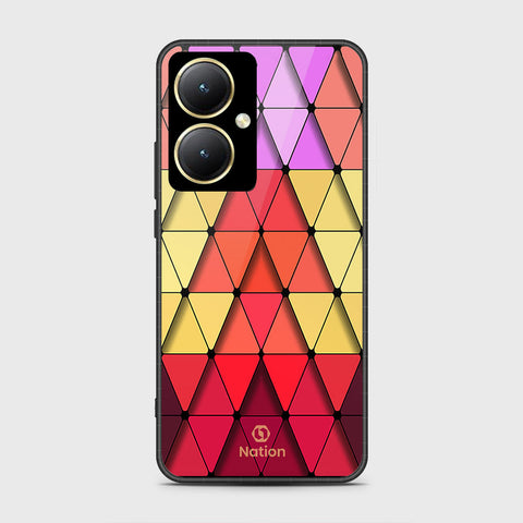 Vivo Y27 Cover- Onation Pyramid Series - HQ Ultra Shine Premium Infinity Glass Soft Silicon Borders Case