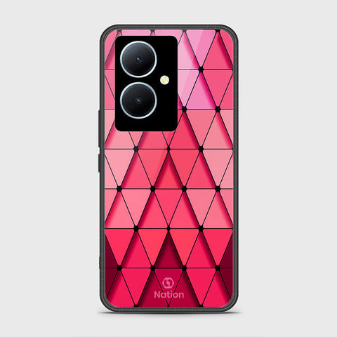 Vivo Y78 Plus 5G Cover - Onation Pyramid Series - HQ Ultra Shine Premium Infinity Glass Soft Silicon Borders Case