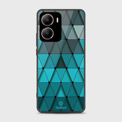 Vivo Y56 Cover- Onation Pyramid Series - HQ Ultra Shine Premium Infinity Glass Soft Silicon Borders Case