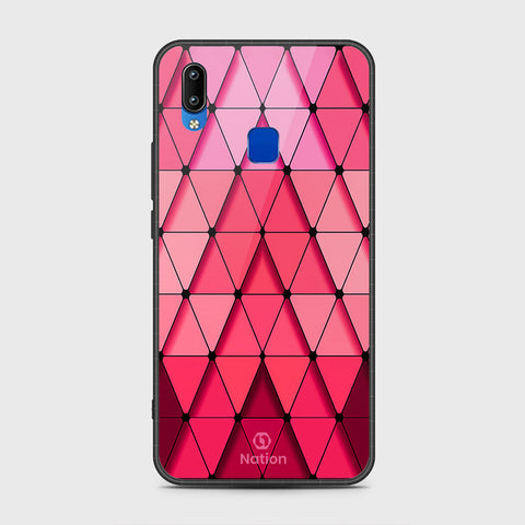 Vivo Y91i Cover- Onation Pyramid Series - HQ Ultra Shine Premium Infinity Glass Soft Silicon Borders Case