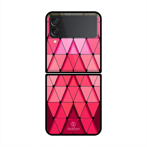 Samsung Galaxy Z Flip 3 5G Cover- Onation Pyramid Series - HQ Premium Shine Durable Shatterproof Case