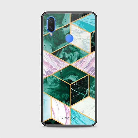 Huawei Y9 2019 Cover - O'Nation Shades of Marble Series - HQ Ultra Shine Premium Infinity Glass Soft Silicon Borders Case