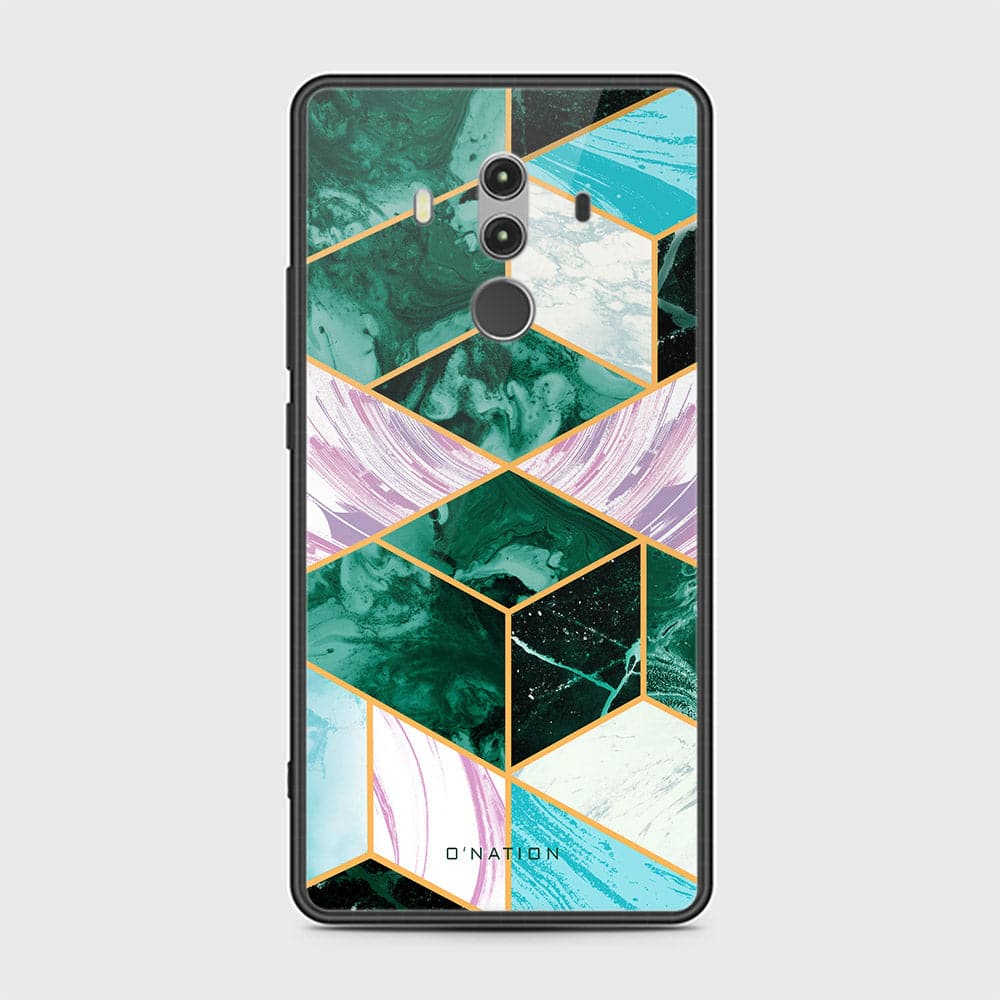 Huawei Mate 10 Pro Cover - O'Nation Shades of Marble Series - HQ Ultra Shine Premium Infinity Glass Soft Silicon Borders Case