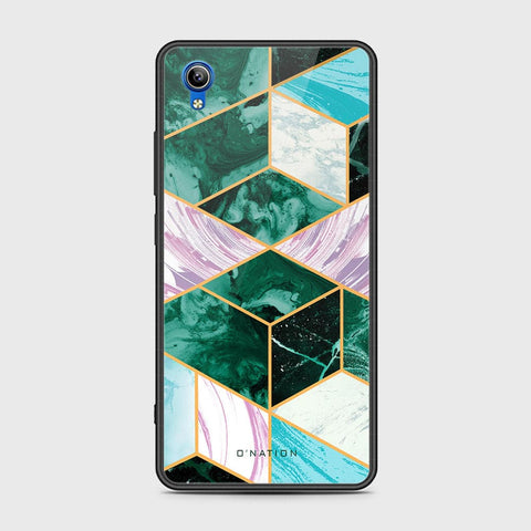 Vivo Y91C Cover - O'Nation Shades of Marble Series - HQ Ultra Shine Premium Infinity Glass Soft Silicon Borders Case