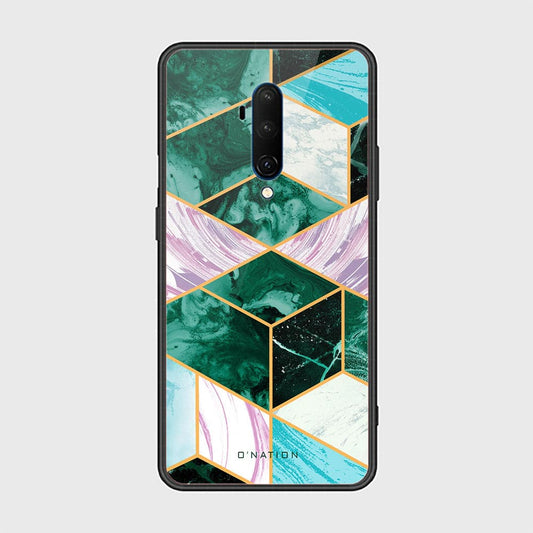 OnePlus 7T Pro Cover - O'Nation Shades of Marble Series - HQ Ultra Shine Premium Infinity Glass Soft Silicon Borders Case