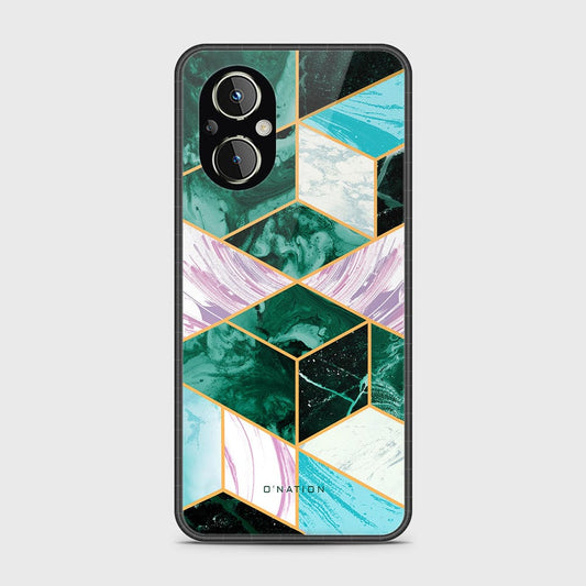Oppo F21 Pro 5G Cover - O'Nation Shades of Marble Series - HQ Ultra Shine Premium Infinity Glass Soft Silicon Borders Case