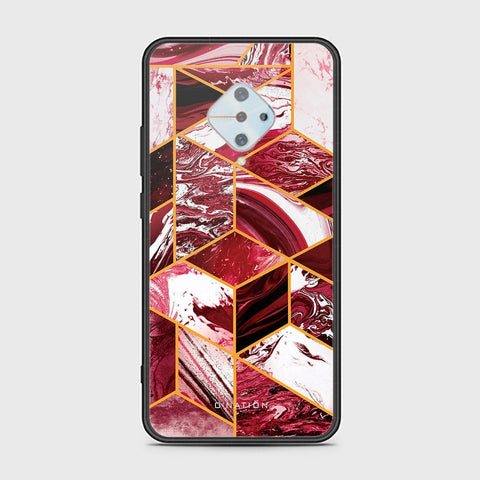 Vivo S1 Pro Cover - O'Nation Shades of Marble Series - HQ Ultra Shine Premium Infinity Glass Soft Silicon Borders Case