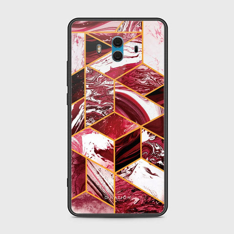 Huawei Mate 10 Cover - O'Nation Shades of Marble Series - HQ Ultra Shine Premium Infinity Glass Soft Silicon Borders Case