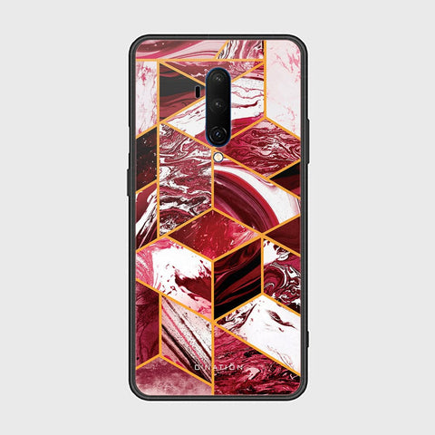 OnePlus 7T Pro Cover - O'Nation Shades of Marble Series - HQ Ultra Shine Premium Infinity Glass Soft Silicon Borders Case