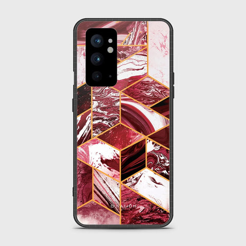 OnePlus 9RT 5G Cover - O'Nation Shades of Marble Series - HQ Ultra Shine Premium Infinity Glass Soft Silicon Borders Case