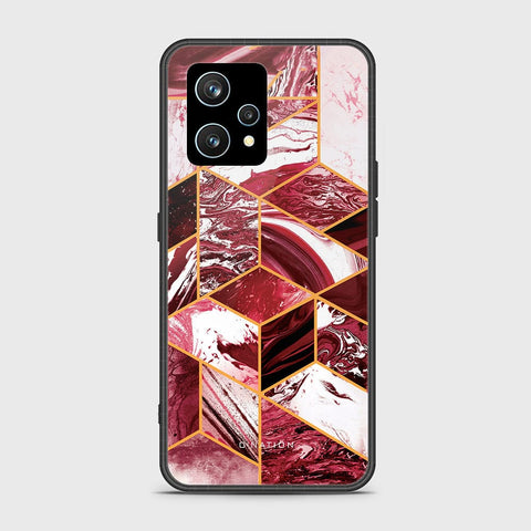 Realme 9 Pro Plus Cover - O'Nation Shades of Marble Series - HQ Ultra Shine Premium Infinity Glass Soft Silicon Borders Case