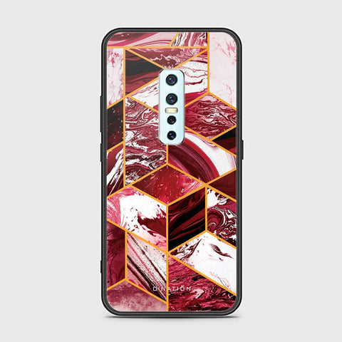 Vivo V17 Pro Cover - O'Nation Shades of Marble Series - HQ Ultra Shine Premium Infinity Glass Soft Silicon Borders Case