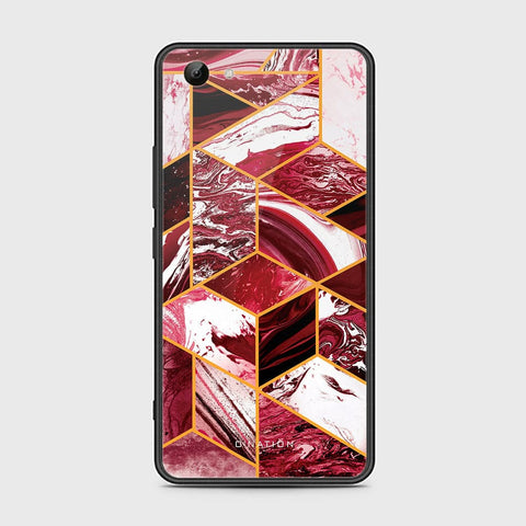 Vivo Y81 Cover - O'Nation Shades of Marble Series - HQ Ultra Shine Premium Infinity Glass Soft Silicon Borders Case