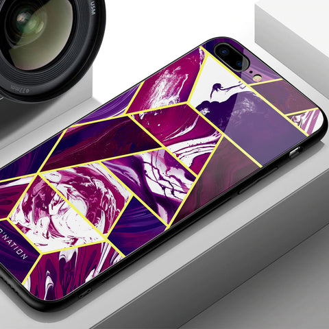Oppo A8 Cover- O'Nation Shades of Marble Series - HQ Ultra Shine Premium Infinity Glass Soft Silicon Borders Case