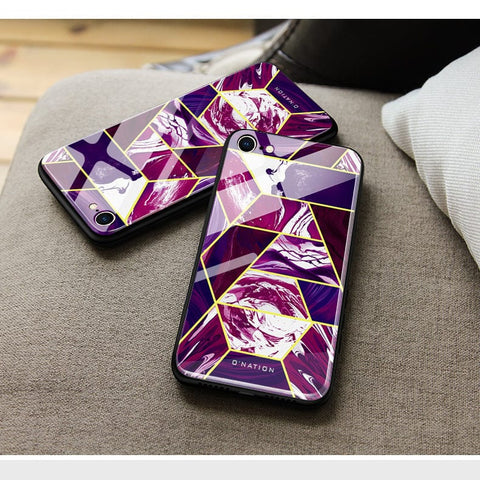 Infinix Smart 7 Cover- O'Nation Shades of Marble Series - HQ Ultra Shine Premium Infinity Glass Soft Silicon Borders Case