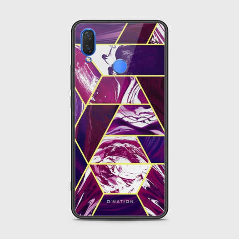 Huawei Y9 2019 Cover - O'Nation Shades of Marble Series - HQ Ultra Shine Premium Infinity Glass Soft Silicon Borders Case