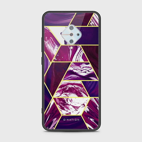Vivo S1 Pro Cover - O'Nation Shades of Marble Series - HQ Ultra Shine Premium Infinity Glass Soft Silicon Borders Case