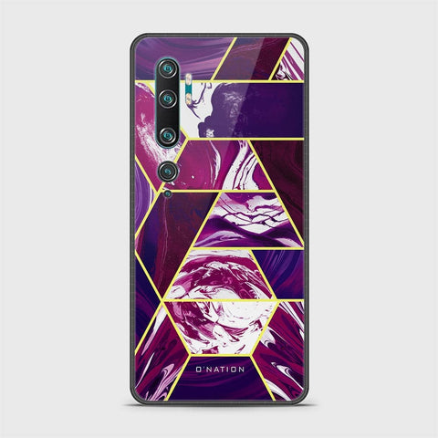 Xiaomi Mi CC9 Pro Cover - O'Nation Shades of Marble Series - HQ Ultra Shine Premium Infinity Glass Soft Silicon Borders Case