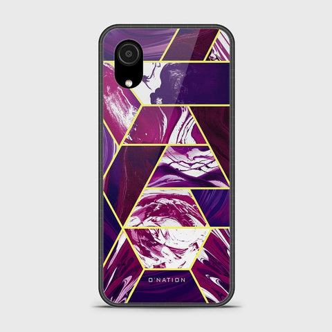 Samsung Galaxy A03 Core Cover - O'Nation Shades of Marble Series - HQ Ultra Shine Premium Infinity Glass Soft Silicon Borders Case