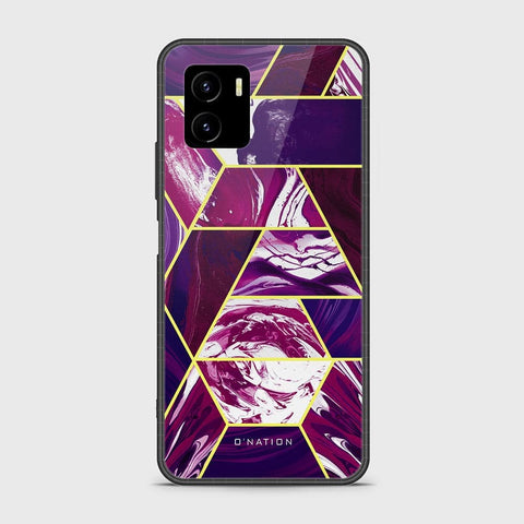 Vivo Y15c Cover - O'Nation Shades of Marble Series - HQ Ultra Shine Premium Infinity Glass Soft Silicon Borders Case