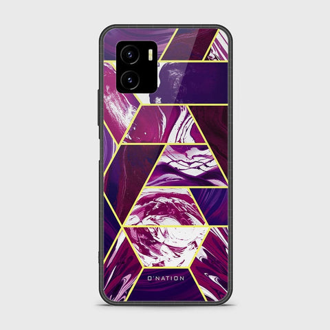 Vivo Y15s Cover - O'Nation Shades of Marble Series - HQ Ultra Shine Premium Infinity Glass Soft Silicon Borders Case