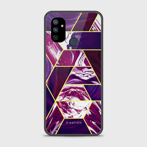 OnePlus Nord N100 Cover - O'Nation Shades of Marble Series - HQ Ultra Shine Premium Infinity Glass Soft Silicon Borders Case