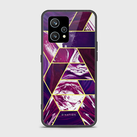 Realme 9 Pro Plus Cover - O'Nation Shades of Marble Series - HQ Ultra Shine Premium Infinity Glass Soft Silicon Borders Case