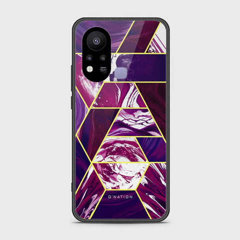 Infinix Hot 11s Cover - O'Nation Shades of Marble Series - HQ Ultra Shine Premium Infinity Glass Soft Silicon Borders Case