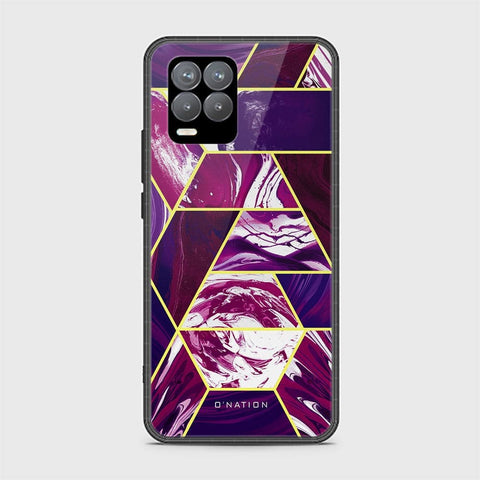 Realme 8 Pro Cover - O'Nation Shades of Marble Series - HQ Ultra Shine Premium Infinity Glass Soft Silicon Borders Case