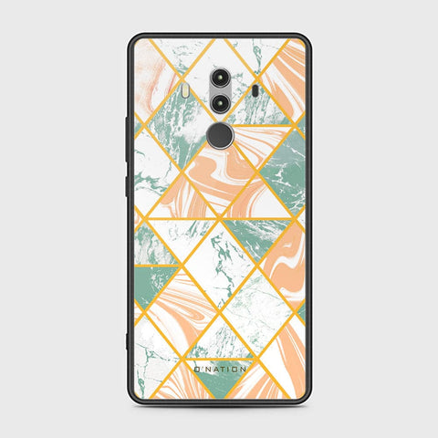 Huawei Mate 10 Pro Cover - O'Nation Shades of Marble Series - HQ Ultra Shine Premium Infinity Glass Soft Silicon Borders Case