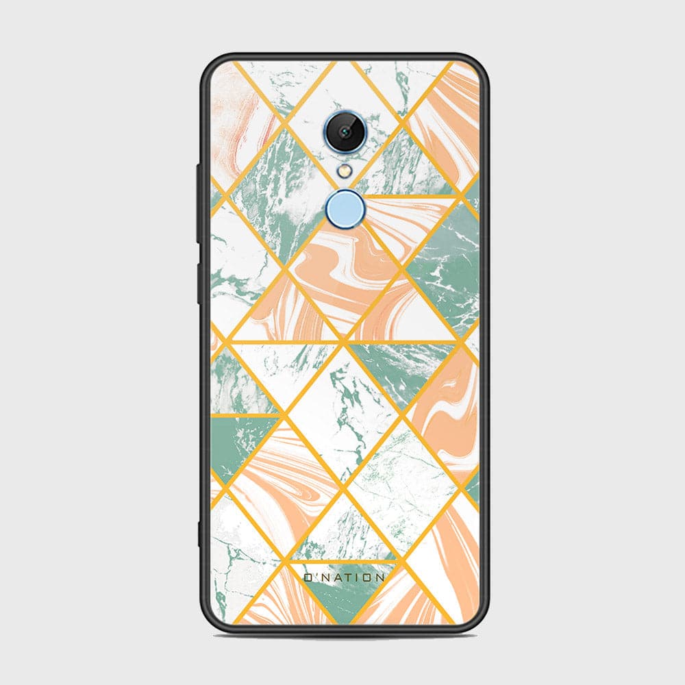 Xiaomi Redmi 5 Cover - O'Nation Shades of Marble Series - HQ Ultra Shine Premium Infinity Glass Soft Silicon Borders Case