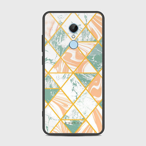 Xiaomi Redmi 5 Cover - O'Nation Shades of Marble Series - HQ Ultra Shine Premium Infinity Glass Soft Silicon Borders Case