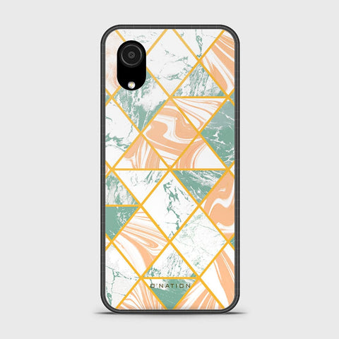 Samsung Galaxy A03 Core Cover - O'Nation Shades of Marble Series - HQ Ultra Shine Premium Infinity Glass Soft Silicon Borders Case