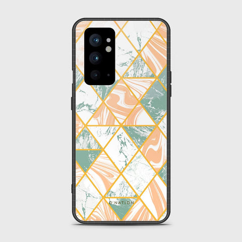 OnePlus 9RT 5G Cover - O'Nation Shades of Marble Series - HQ Ultra Shine Premium Infinity Glass Soft Silicon Borders Case