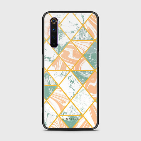 Realme 6 Pro Cover - O'Nation Shades of Marble Series - HQ Ultra Shine Premium Infinity Glass Soft Silicon Borders Case