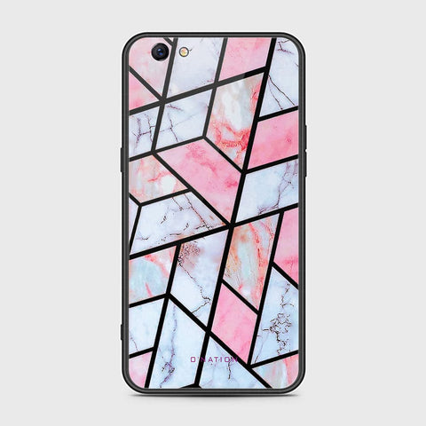 Oppo F3 Plus Cover - O'Nation Shades of Marble Series - HQ Ultra Shine Premium Infinity Glass Soft Silicon Borders Case